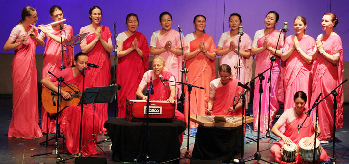 Agnikana's Group beim Konzert Songs of the Soul